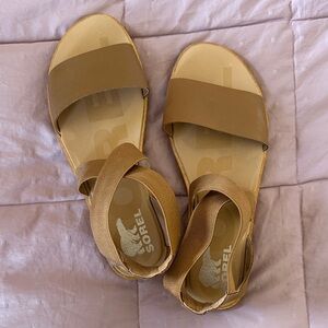 Sorel Tan Sandals